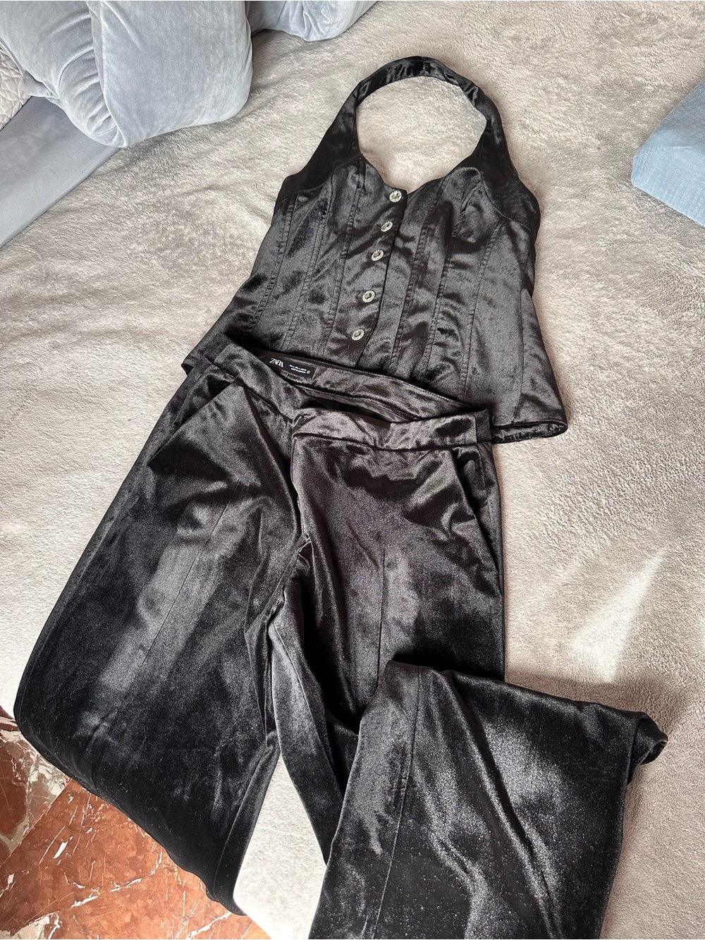 Zara Spain Velvet Set XL/L